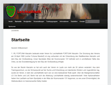 Tablet Screenshot of leichtathletik.vfl-fortuna-marzahn.de